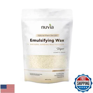 Nuvia Organics Emulgierwachs, 100% natürliche pflanzliche Ableitung, NF, Kosmetik und - Bild 1 von 1