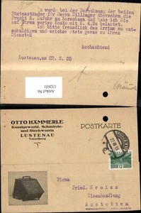 132651,Lustenau ReklameAk Otto Hämmerle Kunstgewerbl. Schmiede- u. Blechwaren 19 - Picture 1 of 1