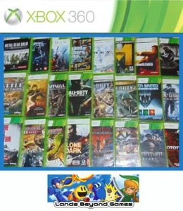 Xbox 360 Video Games Microsoft Survival Horror Action Shooter Crime War FPS - Picture 1 of 106