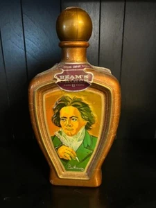 Botella de whisky vintage Beam's Choice jarra Edward H. Weiss "Beethoven" - Imagen 1 de 3