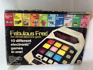 Vintage Fabulous Fred Ultimate Electronic Game 1980 Mego Corp Working Cond. LJM - Picture 1 of 9