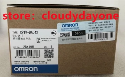 Original Omron CP1W-DA042 PLC Module Output Unit Module Expedited Shipping - Image 1 of 3