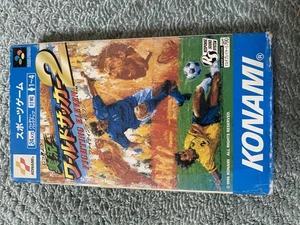 Jikkyou World Soccer Perfect 2 iss SUPER FAMICOM / SUPER NINTENDO Japan - Picture 1 of 2
