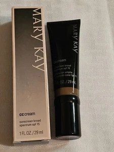 Neu Mary Kay CC Creme sehr tiefer Sonnencreme Breitspektrum LSF 15 - Bild 1 von 5