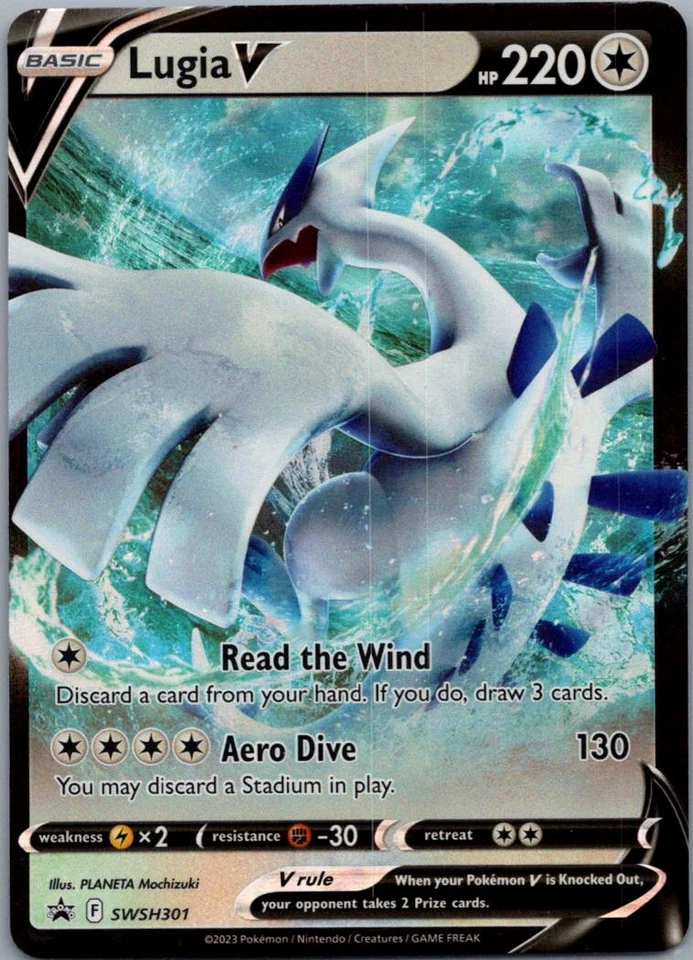 Lugia V Promo SWSH: Sword & Shield Promo Cards SWSH301 NM - Image 1 of 2