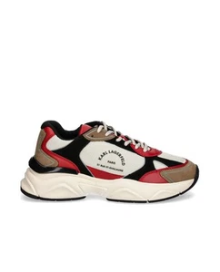 KARL LAGERFELD Rue St-Guillaume Komet Low-Top Sneakers Size 8 RRP £239 - Picture 1 of 5