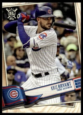2019 Topps Big League #160 Kris Bryant Chicago Cubs Baseball - Image 1 of 2