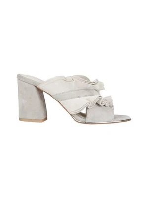 Sandalias de mujer KENNETH COLE NEW YORK grises sin cordones de cuero 9,5 M Foto 1 de 4