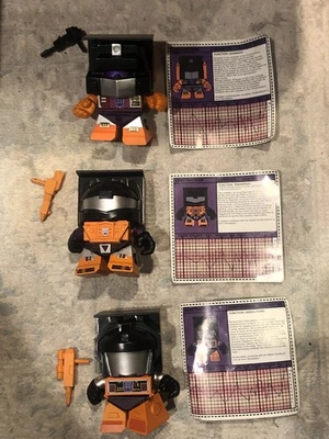 Lot of3 Transformers Loyal Subjects Hot Topic Scrapper Longhaul & Bonecrusher - Image 1 of 2