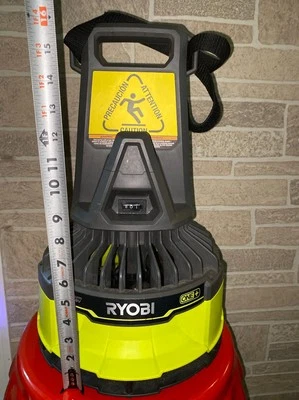Used.  Ryobi P3330 18v One+ Hybrid Floor/Surface Dryer Fan. TOOL ONLY - Image 1 of 4
