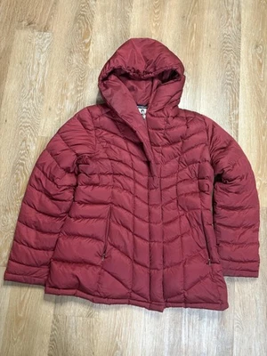 Chaqueta Patagonia Mujer XL Borgoña Downtown Loft Acolchada Plumón Foto 1 de 4