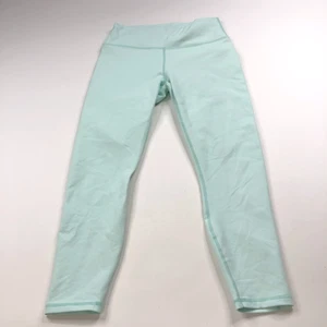 Fabletics PowerHold XS (Fits 26W 24L) Pockets 7/8 Legging Pants Baby Blue - Picture 1 of 7