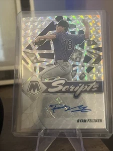 2022 Panini Mosaic Scripts Ryan Feltner Auto Colorado Rockies #SC-RF - Bild 1 von 2