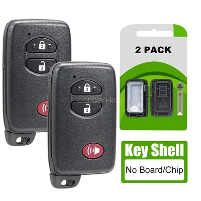 2 Удаленный ключ чехол оболочка для 2010 2011 2012 2013 2014 2015 Toyota Prius V - Изображение 1 из 4