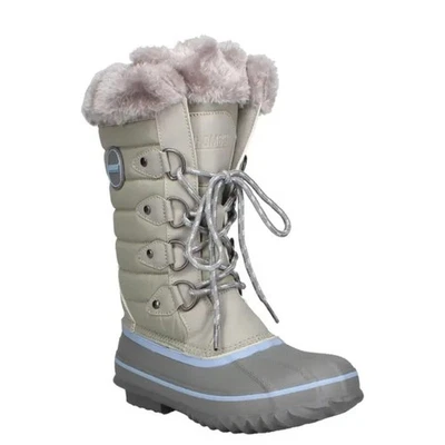 Khombu Tall Lace Up Waterproof Faux Fur Duck Winter Snow Boots Womens 10M NEW - Image 1 of 4