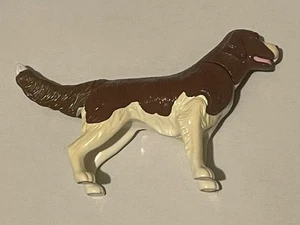 Mattel Barbie Dollhouse Vintage Playtime Pets Brown & Cream Dog Movable Head EX! - Picture 1 of 4