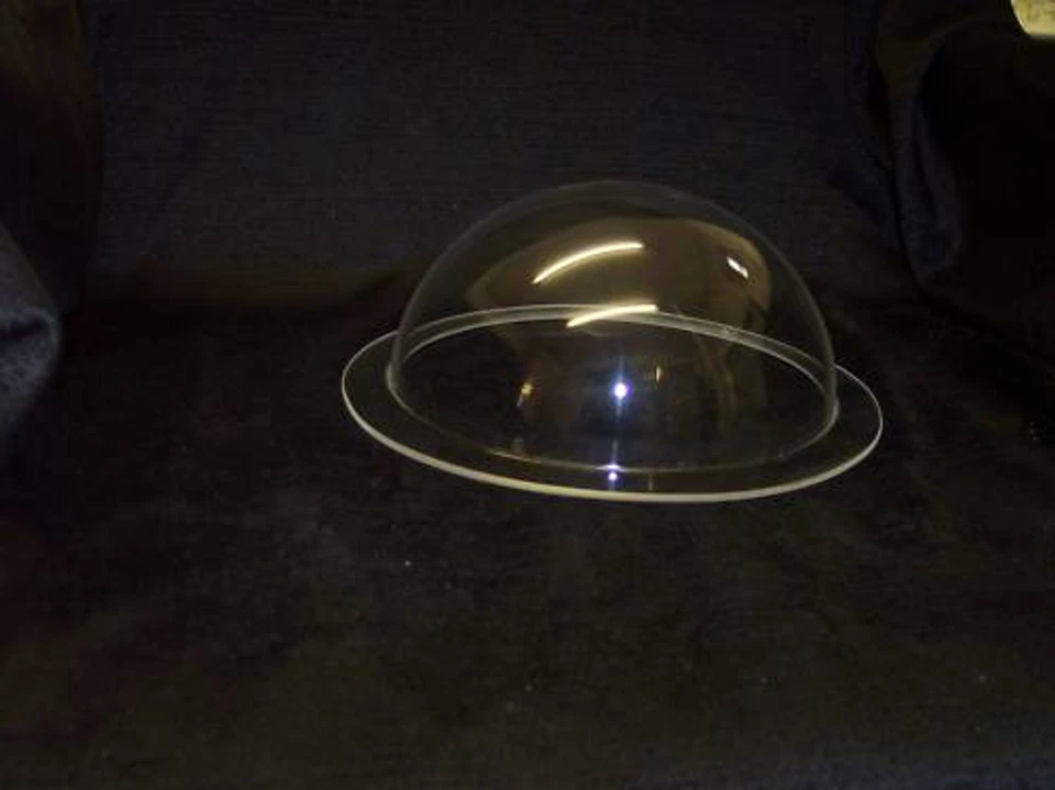 UNBRANDED//GENERIC CLEAR PERSPEX ACRYLIC DOME 300mm Diameter with 20mm flange