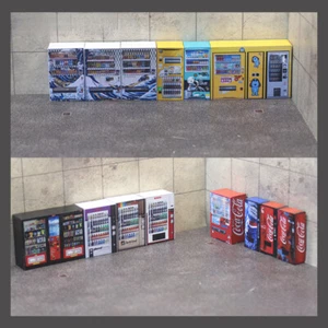 1/64 Diorama Automat Modell Stadt Street View Requisiten Display Landschaft Modell - Bild 1 von 47