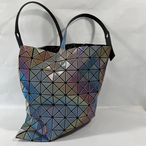 IZZY MIYAKE BAO BAO Geometric Rainbow Prizm Tote Bag - Picture 1 of 7