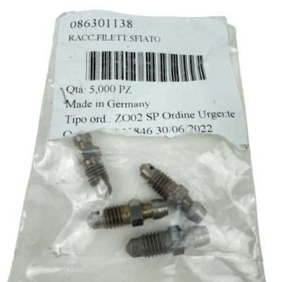 Tornillo purga embrague manual X4 genuino Lamborghini Gallardo Murcielago 086301138 Foto 1 de 4