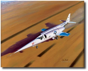 Lakebed Liftoff von Mike Machat - Douglas X-3 Stiletto - Pete Everest - Luftfahrt - Bild 1 von 1