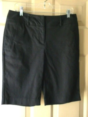 PANTALONES CORTOS NEGROS FIRMA DANA BUCHMAN NUEVOS SIN ETIQUETA TALLA 10 Foto 1 de 4