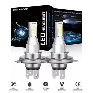 Para Yamaha FZ09 2014 2015 2016 - 2X 9003 H4 LED Faros Bombillas 55W 6000K Blanco - Imagen 1 de 12