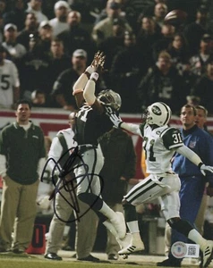 Tim Brown Autographed Signed OAKLAND RAIDERS 8x10 Photo Beckett BAS - Picture 1 of 2