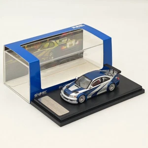 1/64 Ghost Player BMW M3 E46 GTR by DCM Diecast Model Car Limited Collection