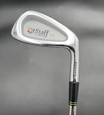 Wilson Staff Midsize RM 4-Iron Right Handed Steel Shaft Precision Rife FCM 6.8 - Image 1 of 4
