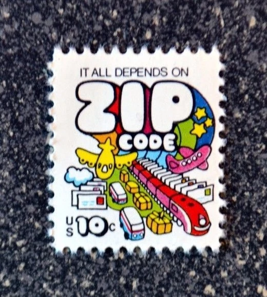1974USA #1511 10c Mail Transport Zip Code     Mint  NH - Image 1 of 1