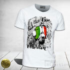T-shirt Moda Uomo Vespa Giornale I'm Italian 50 Special 125 Primavera Vintage 