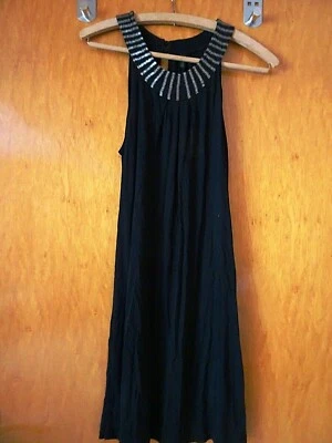 Elegantes Cocktailkleid, v.Benetton, Gr.XS,32/34,schwarz,Jersey,neuw. V - Bild 1 von 2