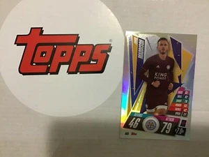 TOPPS MATCH ATTAX 2020-21 🏆JAMES MADDISON 🔵🔵 LEICEST OVERZISE XL CARD 051 RAR - Picture 1 of 1