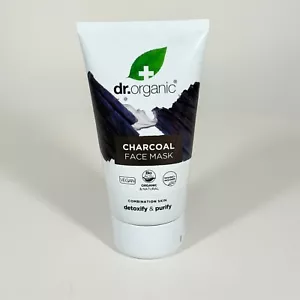 Dr Organic Charcoal Face Mask Natural Paraben & SLS-Free Organic 125ml BRAND NEW - Picture 1 of 6