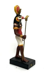 EGYPTE ANCIENNE - STATUE DE RA EN RESINE - Bild 1 von 2