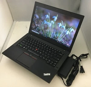 Lenovo ThinkPad T460 Core i5-6200U 2.30GHz 8GB 256GB SSD Win10 Batt+Charger - Picture 1 of 12