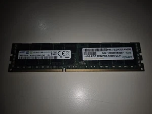 Samsung 16GB DDR3 2Rx4 PC3-12800R-11-11-E2 M393B2G70BH0-CK0 Server Memory RAM - Picture 1 of 1