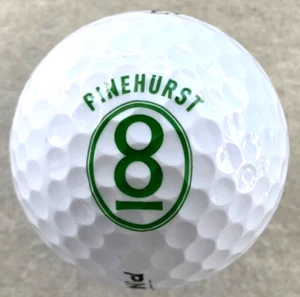 PINEHURST GOLF RESORT  COURSE # 8 COLLECTIBLE  LOGO  GOLF BALL      C4 - Picture 1 of 2