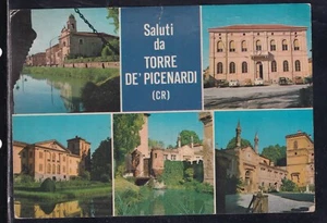 Cartolina Saluti da Torre De' Picenardi VEDUTINE CG148 - Picture 1 of 1