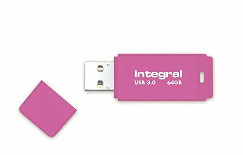 Integral Neon USB Flash Drive USB3.0 Rosa rosa 64 go (k2I) - Immagine 1 di 1
