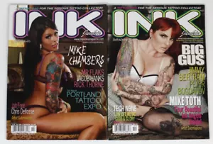 Zwei Tintenjunkie Zeitschriften. Jan 2012 & Okt 2011 Melissa Joe, Ashley Marie & mehr - Bild 1 von 4