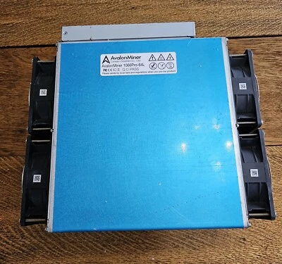 Bitcoin Avalon ASIC miner 1066 Pro 55Th/s SHA-256 - Image 1 of 4