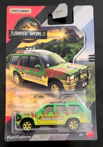 Matchbox Jurassic World Rebirth Ford Explorer #5 Diecast Car Jurassic Park New - Picture 1 of 2