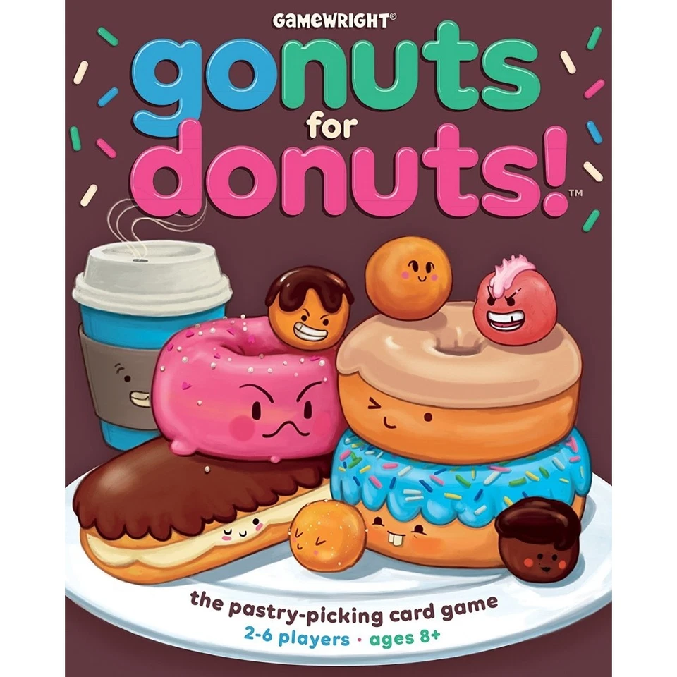 Gamewright 111 Go Nuts for Donuts Game