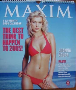 Maxim 2005 Over-Size Calendar 17X12 - Picture 1 of 2