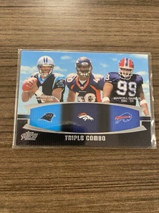 2011 Topps Prime #TC-NMD Cam Newton / Von Miller / Marcell Dareus Triple Combo - Picture 1 of 2