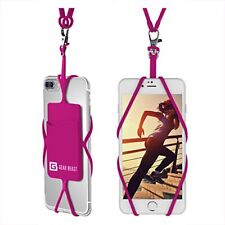 Gear Beast Cell Phone Lanyard - Universal Neck Phone Holder wCard Pocket and ...