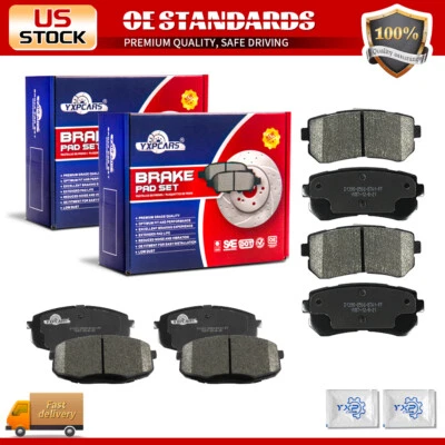 Pastillas de freno delanteras traseras de cerámica para Hyundai Elantra Kia Forte Koup Forte5 Foto 1 de 4