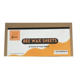 The Magnificent Bee 30 Packs Bee Honey Sheets Beehive Wax Foundation Beekeeping - Picture 1 of 3